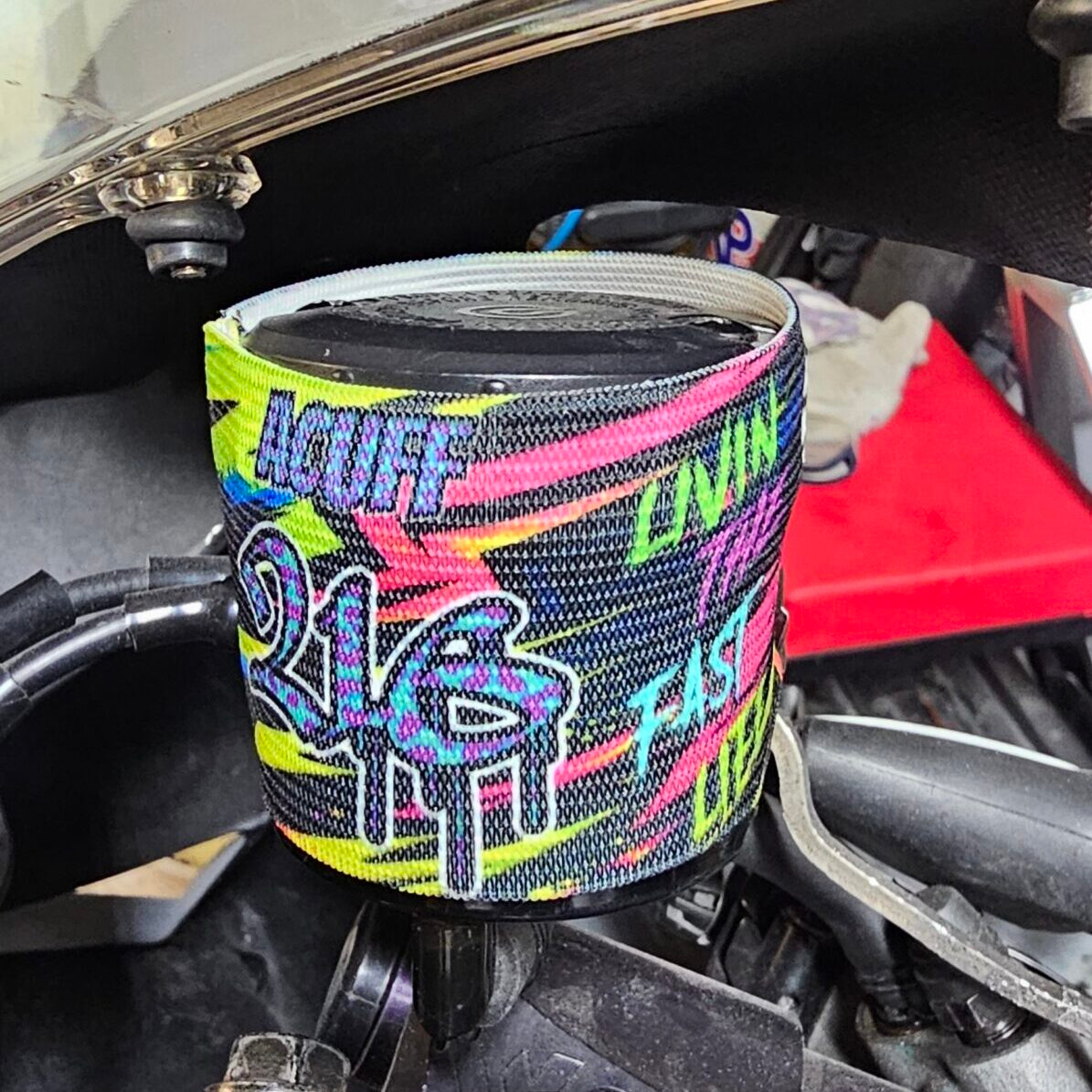 Custom Motorcycle Brake Reservoir Cover - Image 4